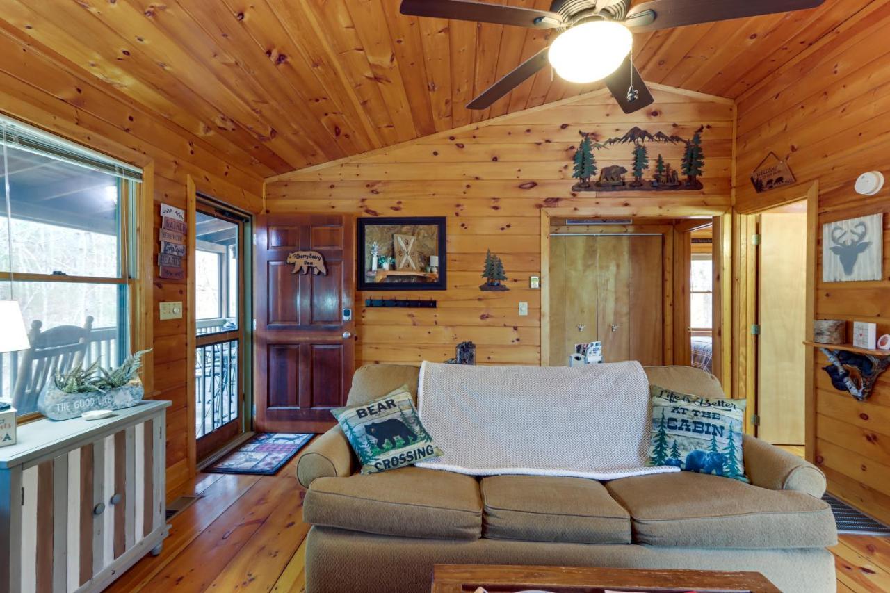 Blue Ridge Cozy Cabin In The Woods With Hot Tub! Екстериор снимка
