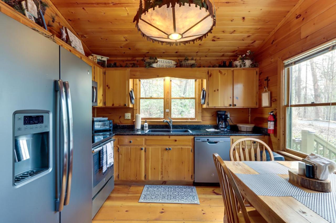 Blue Ridge Cozy Cabin In The Woods With Hot Tub! Екстериор снимка