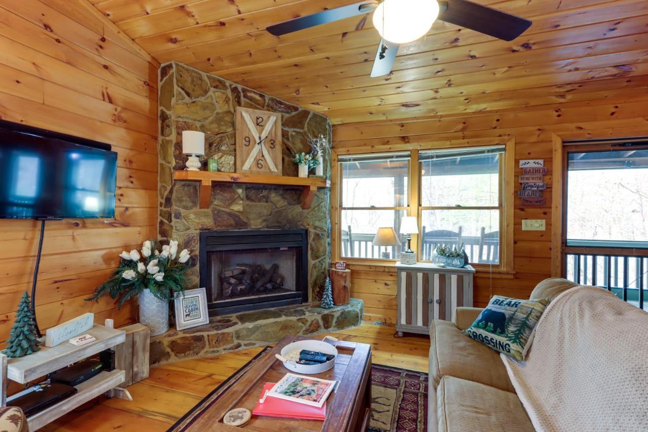 Blue Ridge Cozy Cabin In The Woods With Hot Tub! Екстериор снимка