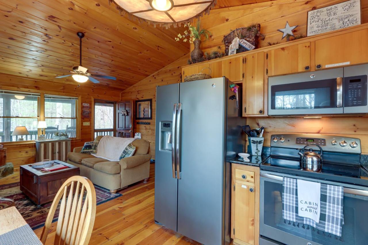 Blue Ridge Cozy Cabin In The Woods With Hot Tub! Екстериор снимка