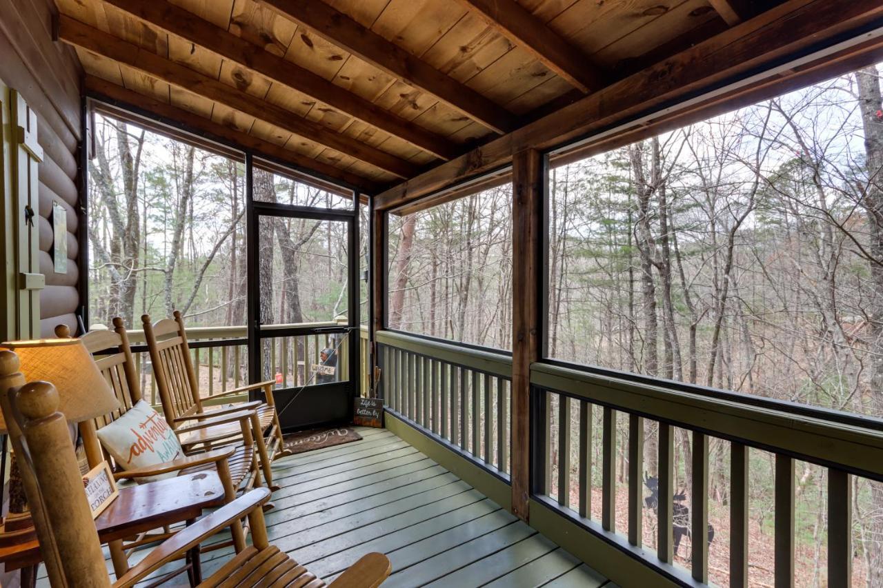 Blue Ridge Cozy Cabin In The Woods With Hot Tub! Екстериор снимка
