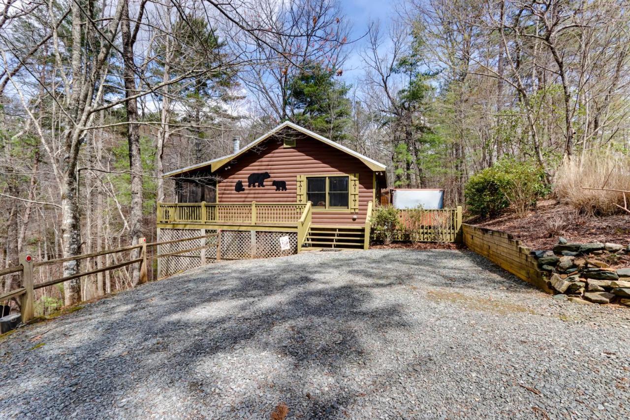 Blue Ridge Cozy Cabin In The Woods With Hot Tub! Екстериор снимка