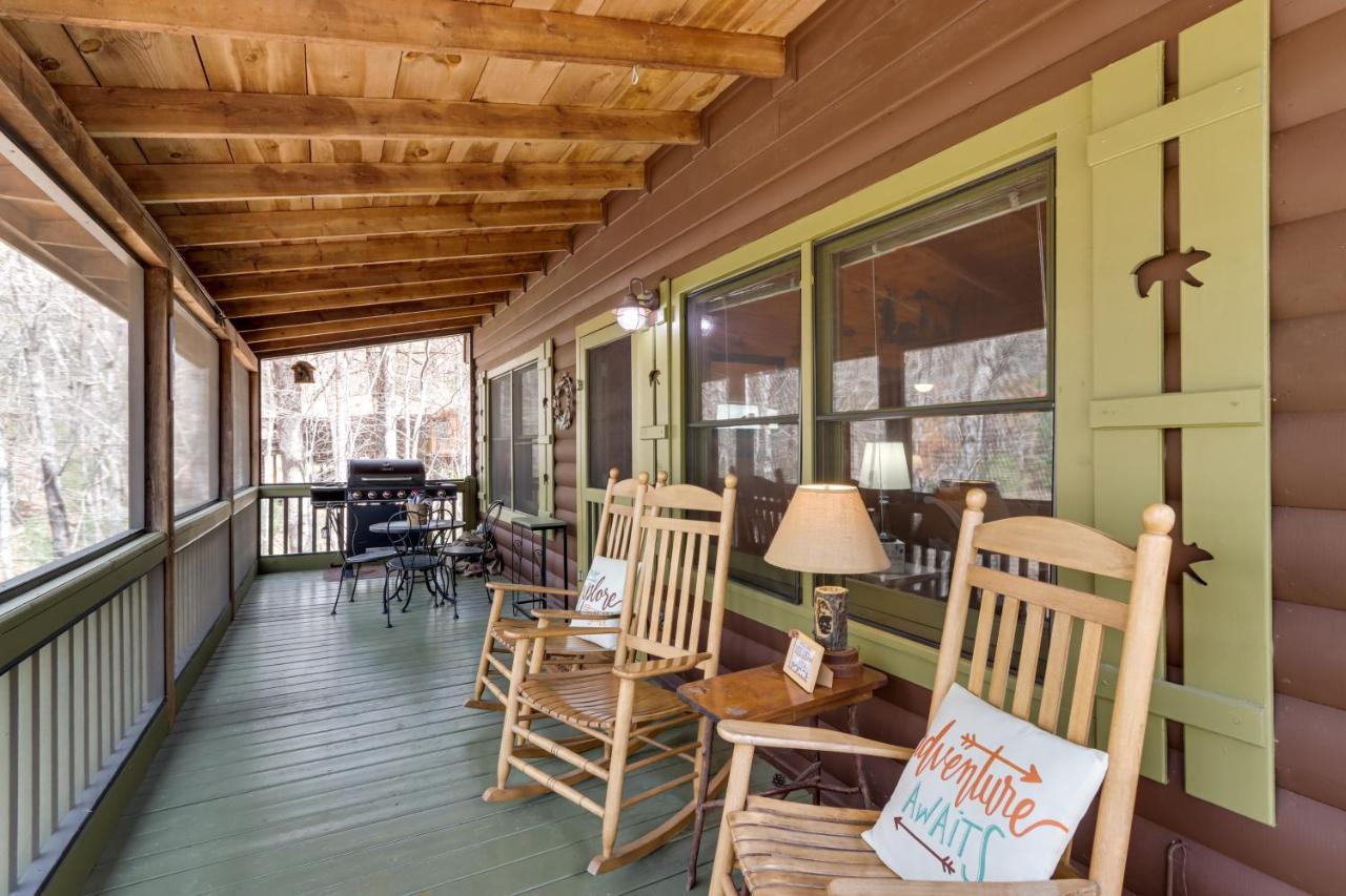 Blue Ridge Cozy Cabin In The Woods With Hot Tub! Екстериор снимка