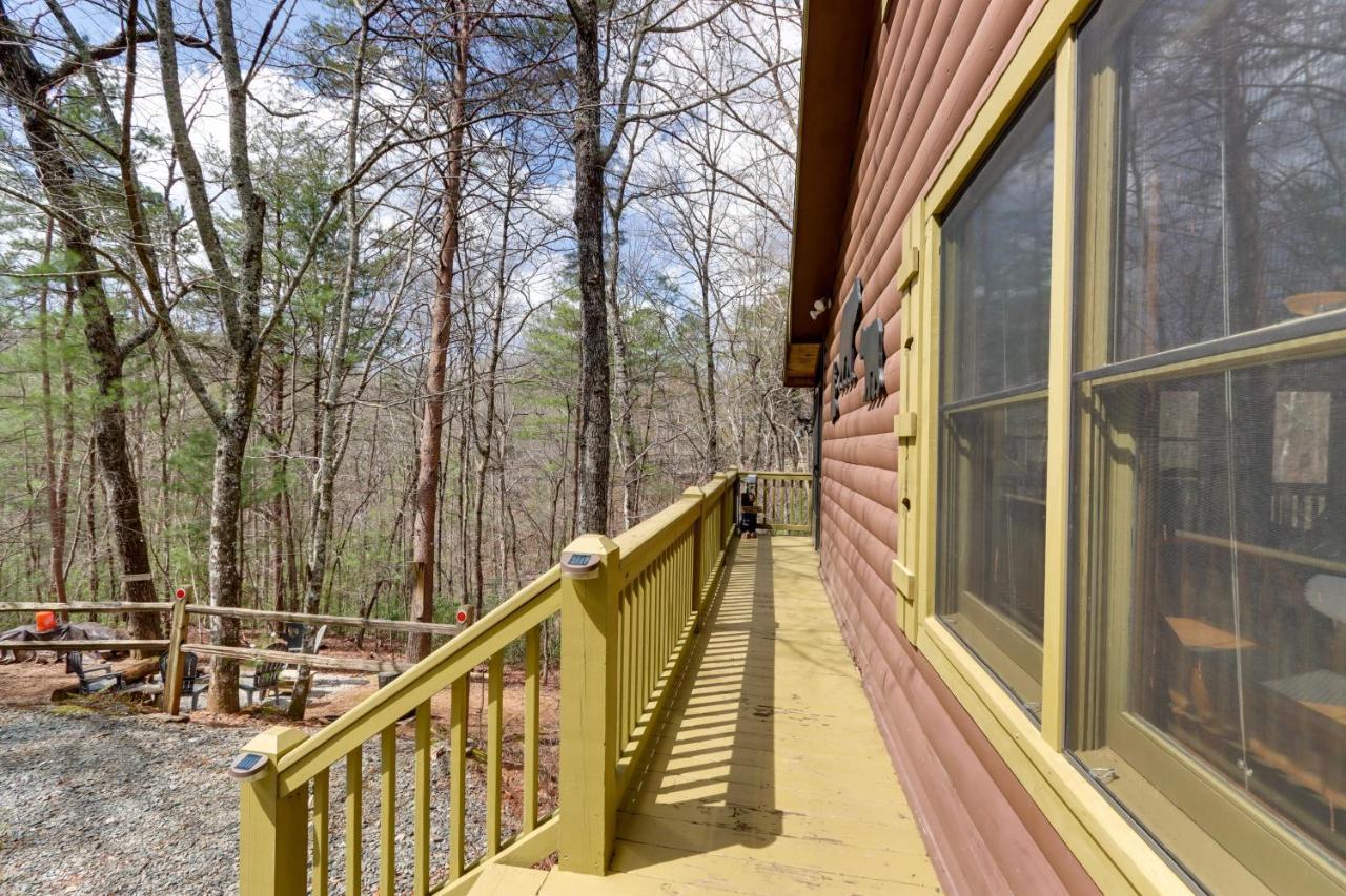 Blue Ridge Cozy Cabin In The Woods With Hot Tub! Екстериор снимка